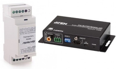 2L-5205UP КВМ-кабель со встроенным конвертером интерфейса PS/2-USB и разъемом SPHD 3-в-1 (5м)